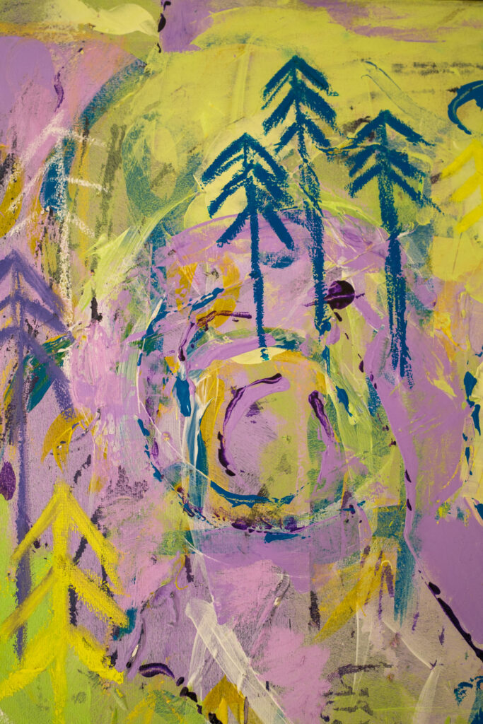 _DSF1774 Forest 1 - Kasper Christiansen - Original painting