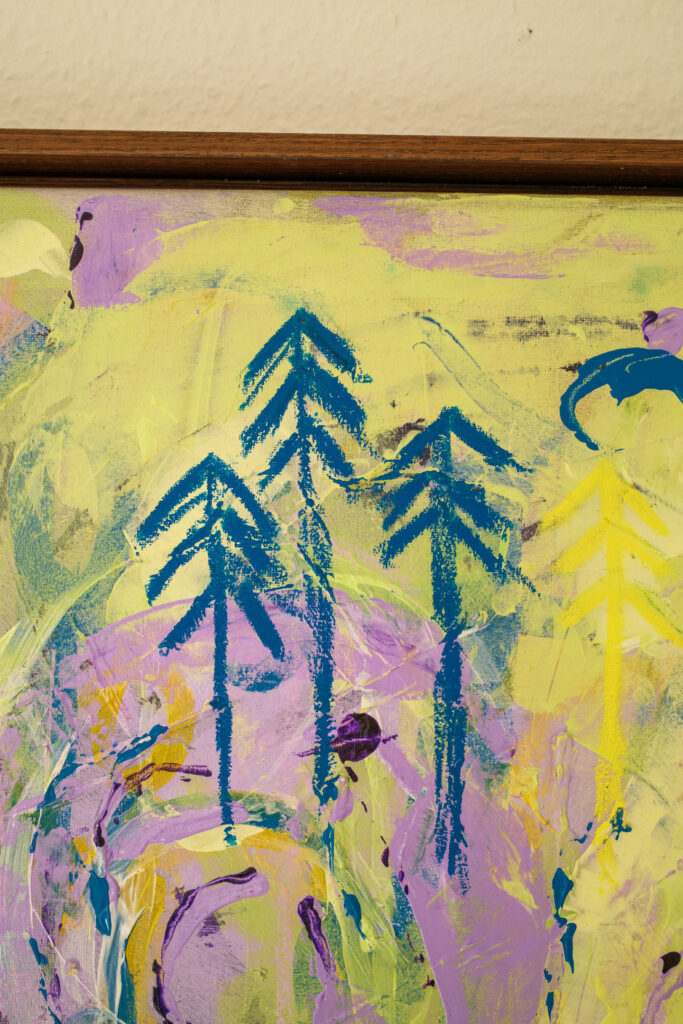 _DSF1775 Forest 1 - Kasper Christiansen - Original painting