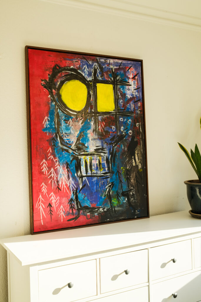 _DSF2277-HDR Face 2 - Kasper Christiansen - Original painting