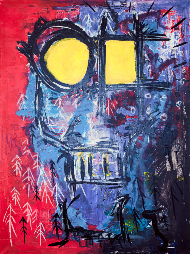 _DSF3175-HDR Face 2 - Kasper Christiansen - Original painting